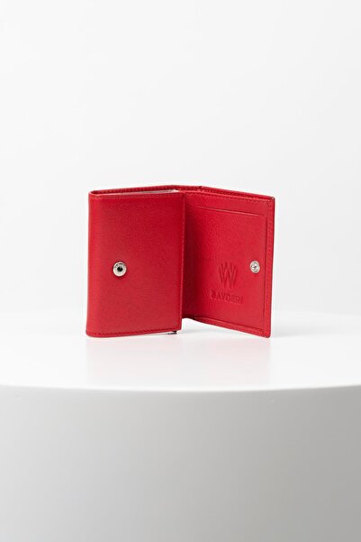 BAYDERİ Jules Genuine Leather Men's Wallet with Mechanism