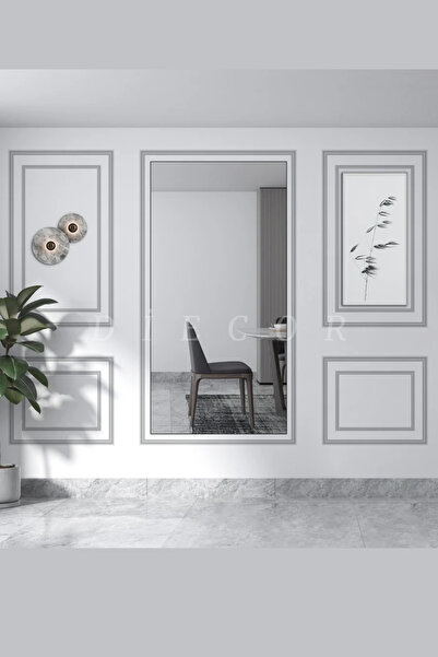 DİECOR Dekoratif Boyanabilir Montaja Hazır 2.5 Cm Şahane Duvar Çıtası Tasarımı