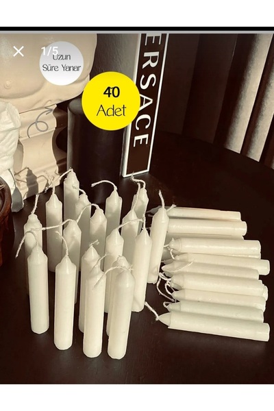 SYNOPE 40 Adet Mum Bakkal Mumu (10 Cm ) Beyaz
bakkal Mumu Dilek Mumu Buyuk Mum Beyaz Mum 40
adet