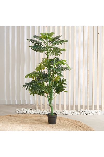 Home Box Triton Artificial Philodendron Tree 50x45x150 cm