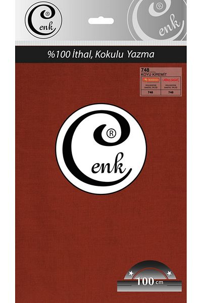 Cenk Culoare uni 100 cm Geantă de scris - 0301 - 748-k.țiglă