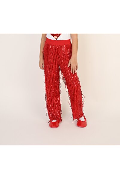 Dıgıl Kids Kırmızı Pullu Kız Çocuk Etek 23 Nisan 29 Ekim 10 Kasım 19 Mayıs Gö...