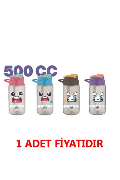 Gıpta INDIGO TRITAN PİPETLİ MATARA 500cc