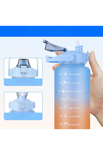 FORSEİ LUCA 3-Pack Flask Bpa Free Sports Water Bottle