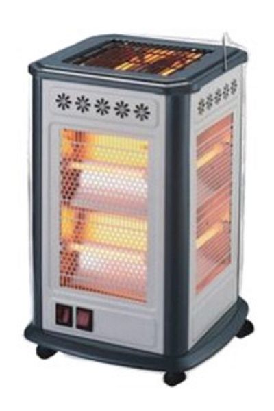 HOME MASTER HM-2674 electric heater for heat distribution, 2000 watts, 5 sides