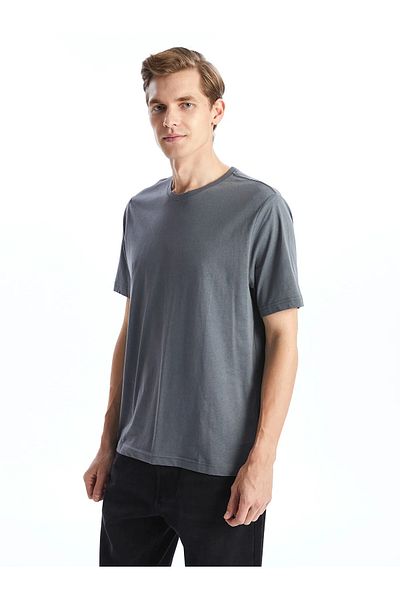 LC Waikiki Ανδρικό T-Shirt από βαμβακερό χτενισμένο λαιμό