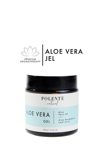 Polente Natural Aloe Vera Gel (100 ml).