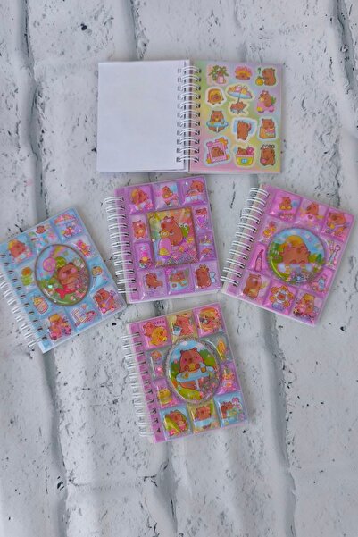 senacacollection Bloc de note autocolant Capybara Juicy 1 BUC