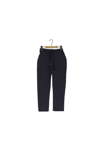 CRASSİ Boy's Trousers Gabardine Elastic Navy Blue Color
