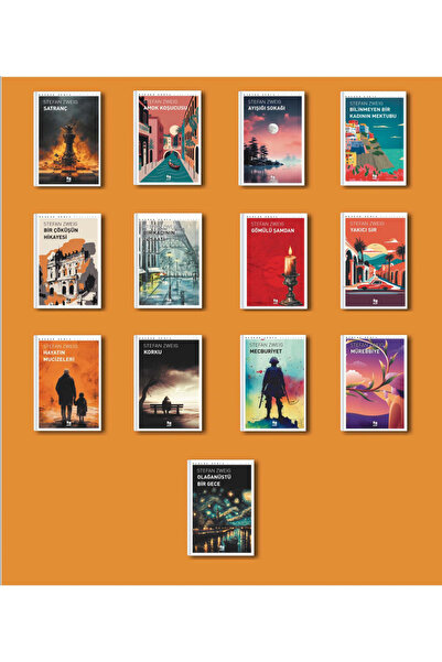Kitap Pazarı Stefan Zweig Seti 13 Kitap