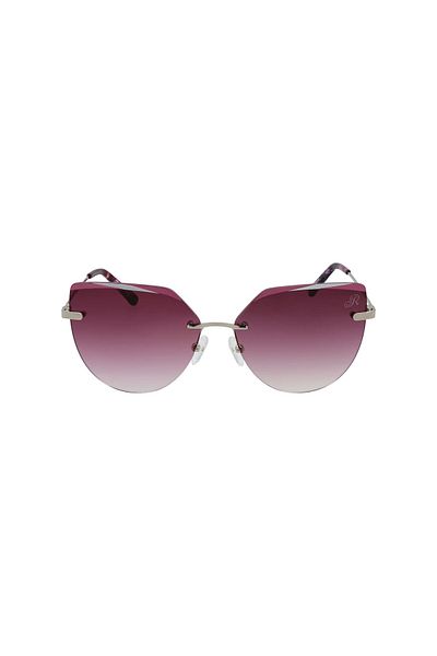 Retro 5045 Hv C:2 Silver Burgundy color sunglasses for Women