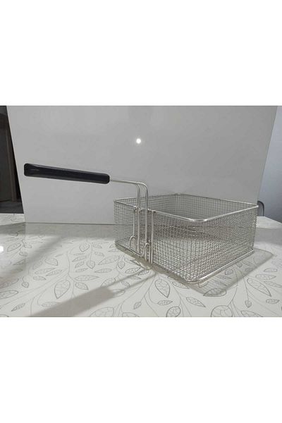 ZTM HOME Fryer Basket Length 27 cm Width 26 cm with Hanging Hook at the Back