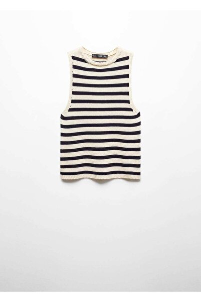 MANGO Woman Pletená halenka Koton