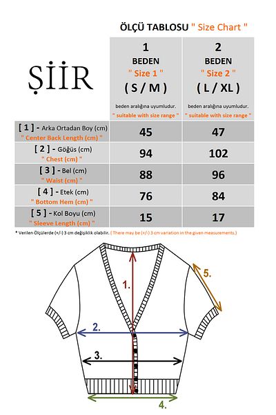 Şiir Vasi Women's Summer Openwork Ecru Short Cardigan - Stylish Button, Short Sleeve, over Waist