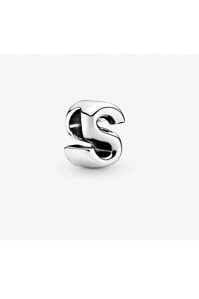 su jewelry collective shine S925 Silver S Letter Charm