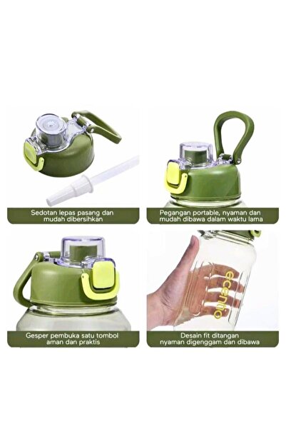 Shotay Water Flask Tritan White 1300ml