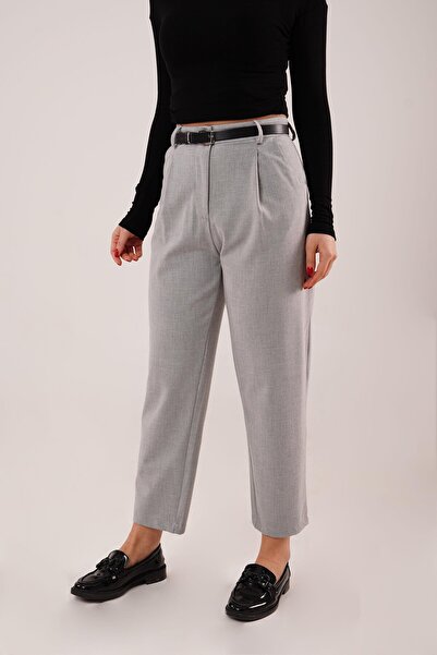 Hipo Trend Сірі штани з кишенями на зап'ястях