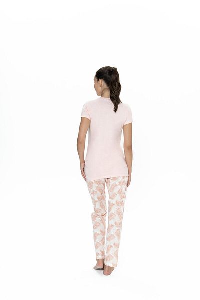 U.S. Polo Assn. Us Polo - Crew Neck, Buttoned Pajama Set, 50% Modal 50% Mine