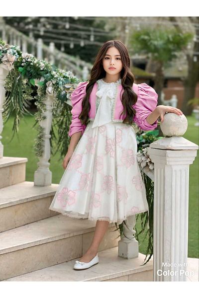 MARİSSA Girl's two-piece dress