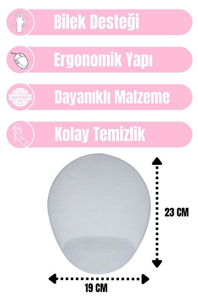 qoeuyl boutique Pop Art Flower Printed Gamer Gaming Οβάλ ποντίκι με υποστήριξη καρπού