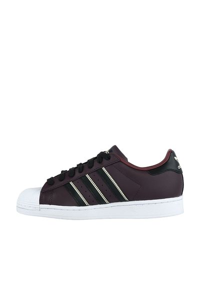 adidas Superstar Burgundy Sneakers (Hp2856)
