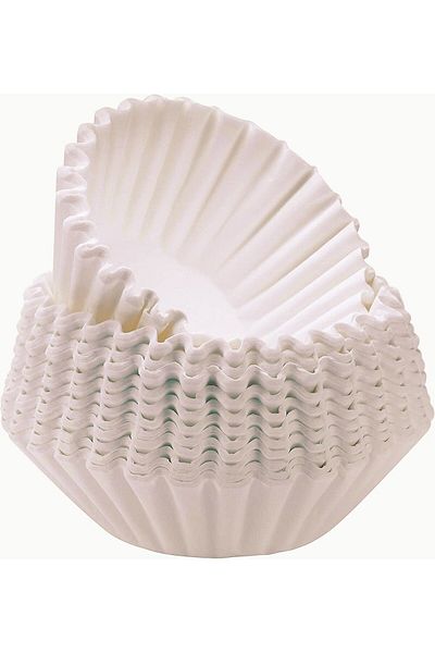 Mare Mosso Caffe ê Vendite Natural White Basket Filter Coffee Paper 250/90 (1000 Pieces)