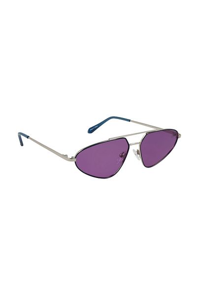 Retro 5044 Hv C:3 Black Silver color sunglasses for Women