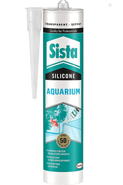 Sista Akvaryum Su Geçirmez Şeffaf Silikon 280 Ml