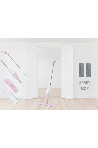 ÇEVRE Sprey Mop 360 Derece Dönen Su Püskürtmeli Sprey Paspas