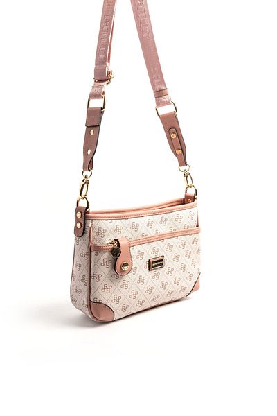 Silver Polo Silver & Polo Pink - Salmon SP1160 Geantă Messenger pentru femei