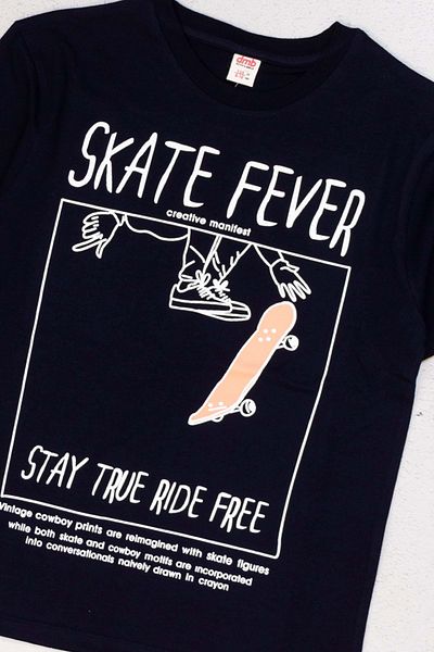 Hopi Kids Băiat - Tricou imprimat cu decolteu și față