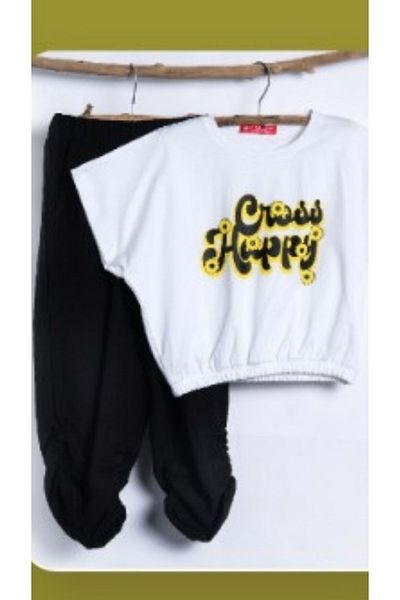 Hopi Kids Costum jos cu imprimeu cu o singură mânecă pentru fetiță