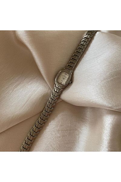 Romanson Stainless Steel Custom Design Lanyard Small Vintage Women's Wristwatch
