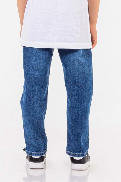 Hopi Kids Boy's Jeans 4-5 Years - Adjustable Waist and Ripped Detail