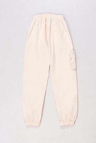 Hopi Kids Карго панталон за 8-годишно момиче - с връзки на талията и глезена