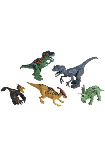 Sunman Dino Valley Dinosaur Play Set 5 Pieces