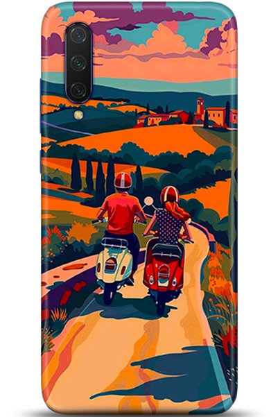 adveksiyon حافظة هاتف Xiaomi Mi 9 Lite مطبوعة بدقة HD - سلسلة Central Anatoli...