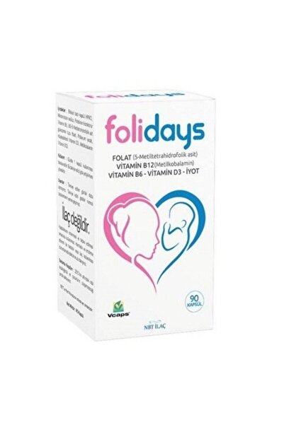 Nbt İlaç فوليدايس 90 كبسولة