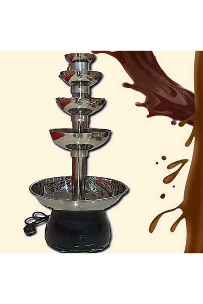Generic الة نافورة شوكولاتة كهربائية من 5 طبقات 240 فولت 70w 50hz