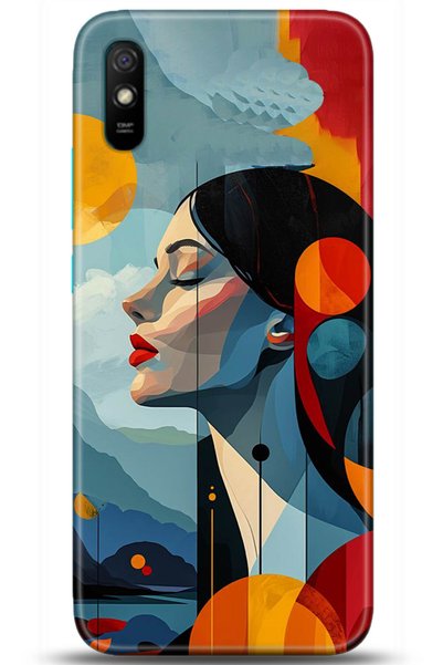 adveksiyon حافظة هاتف Xiaomi Redmi 9A مطبوعة بدقة HD - سلسلة Anatolia Central...