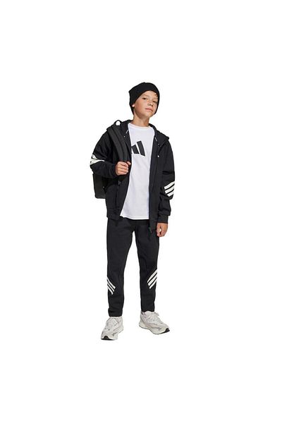 adidas بنطال رياضي أسود للأطفال J Fı 3s Ank Pt Jj4808