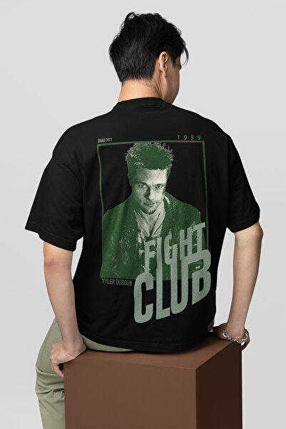 SEVBANO Borilački klub Majica sa štampanim likom iz filma, unisex, velika vel...