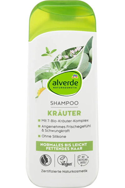 ALVERDE شامبو ألماني عالي الجودة dm Alverde Natural Cosmetics Herbal، 200 مل