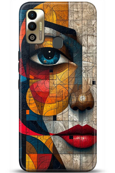TECNO حافظة Spark 7T مطبوعة بدقة عالية - سلسلة الأناضول المركزية 5366