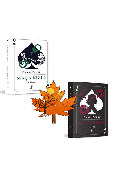 Artemis Yayınları Dilara Pamuk - maça kızı 8 -3.kitap -ve- maça kızı 8 4. kit...
