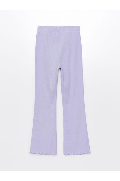 LC Waikiki Girls' Leggings with Elastic Waist and Flared Legs (S4)