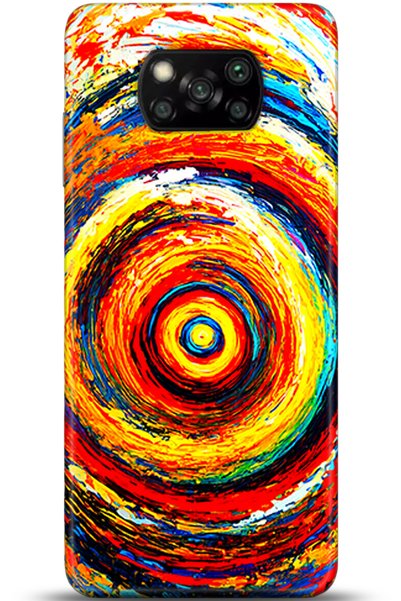 adveksiyon حافظة هاتف Xiaomi Poco X3 Pro مطبوعة بدقة HD - سلسلة مركزية الأناض...