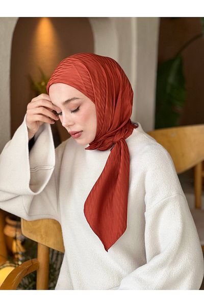 Modakaşmir Eșarfă cu model mini picătură din seria Jacquard mătăsoasă