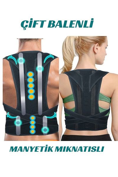 Ankaflex Medical Underwire Magnetic Upright Posture Corset Waist Back Shoulder Corset Hunchback Corset