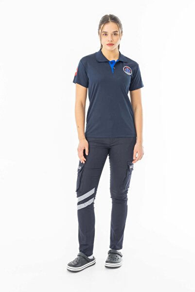 112Giyim 112 Acil Paramedik T-Shirt Unisex Lacivert (ATT002)
